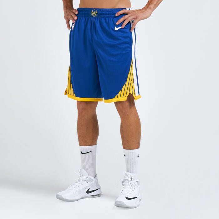 Nike Men's NBA Golden State Warriors Swingman Road Shorts Nike Men's NBA Golden State Warriors Swingman Road Shorts image number 0