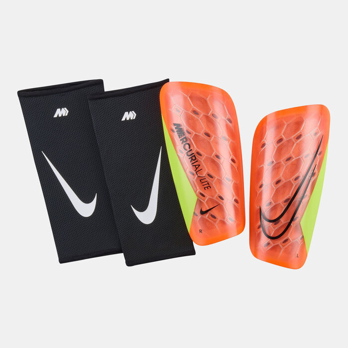 Nike Mercurial Lite Football Shin Guards Orange Nike Mercurial Lite Football Shin Guards Orange image number 1