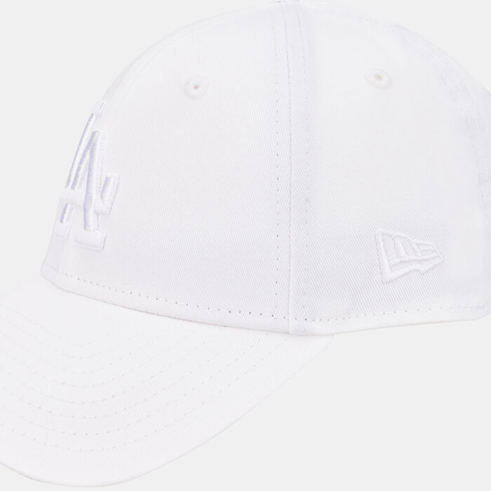 New Era Men's MLB Los Angeles Dodgers League Essential 9FORTY Cap White image number 2