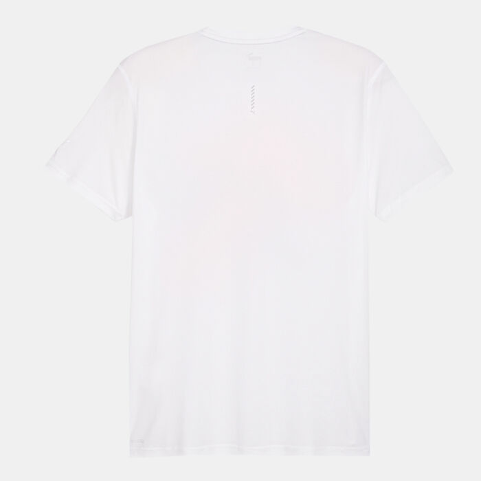 PUMA Men's Run Faster Icons Graphic T-Shirt White PUMA Men's Run Faster Icons Graphic T-Shirt White image number 1