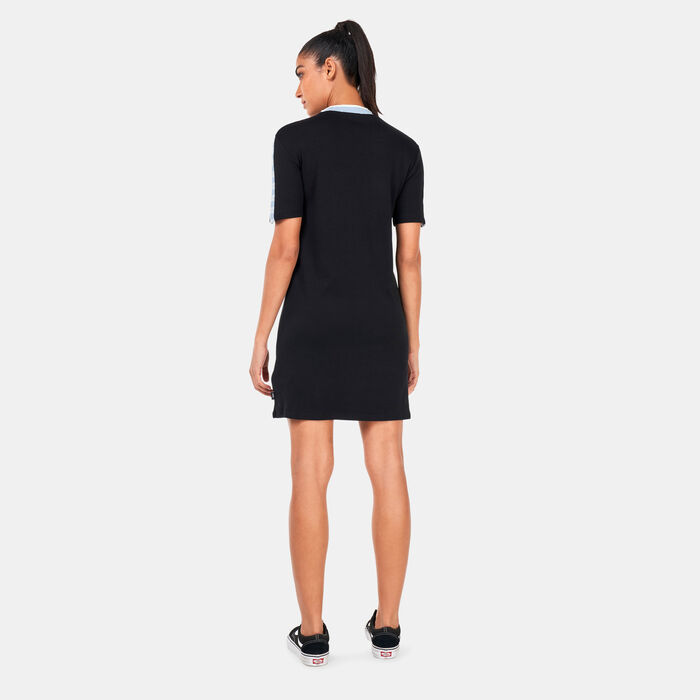 Vans Women's Peace Checkerboard Dress Black image number 1