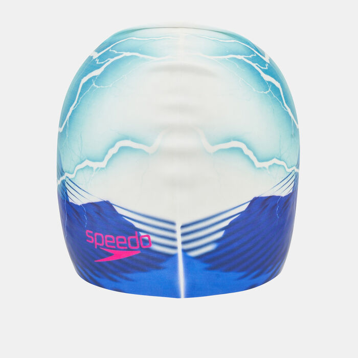 Speedo Digital Printed Cap Multi-Color Speedo Digital Printed Cap Multi-Color image number 1