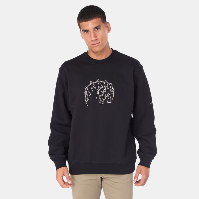 Vans Men's Skate Hold Hands Sweatshirt Black image number 0