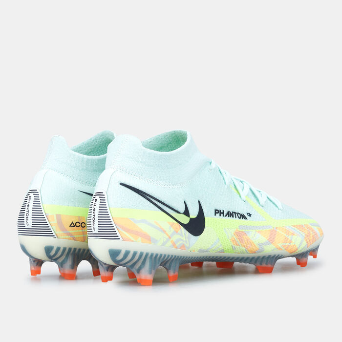 Nike Men's Phantom GT2 Elite Firm Ground Football Shoe Green Nike Men's Phantom GT2 Elite Firm Ground Football Shoe Green image number 2