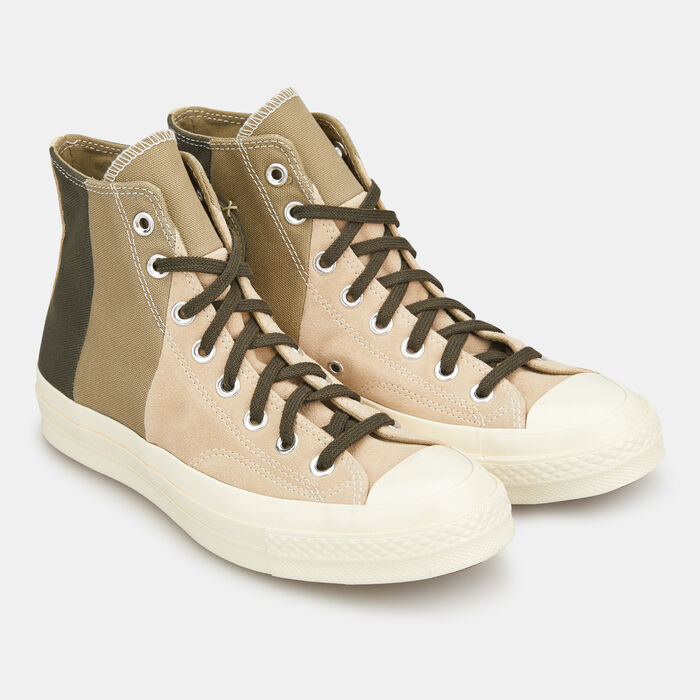 Converse Chuck 70 Patchwork Unisex Shoes Brown Converse Chuck 70 Patchwork Unisex Shoes Brown image number 2