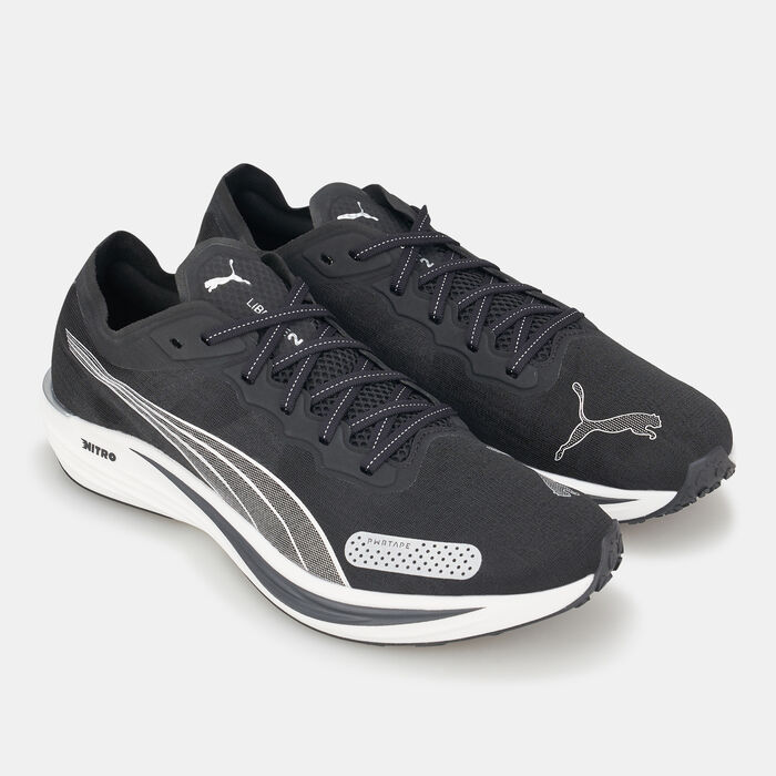 PUMA Men's Liberate NITRO 2 Running Shoes Black PUMA Men's Liberate NITRO 2 Running Shoes Black image number 2