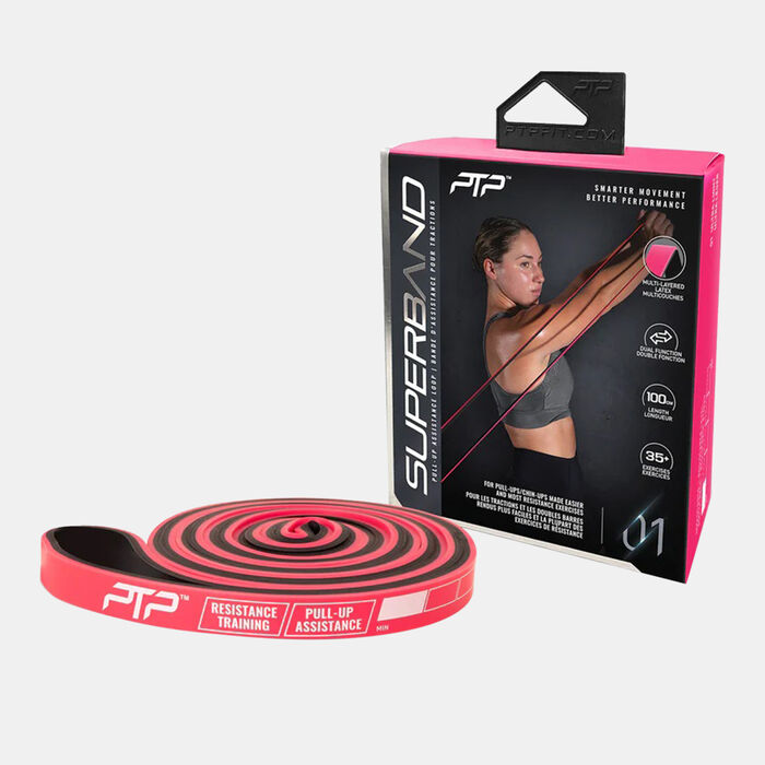 PTP Ultra Light Resistance Superband Pink PTP Ultra Light Resistance Superband Pink image number 0