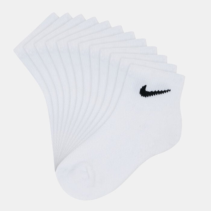 Nike Kids' Ankle Socks - 6 Pack (Younger Kids) White Nike Kids' Ankle Socks - 6 Pack (Younger Kids) White image number 0