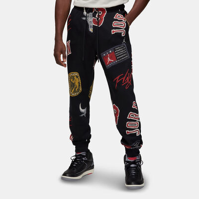 Jordan Men's Brooklyn Printed Sweatpants Black