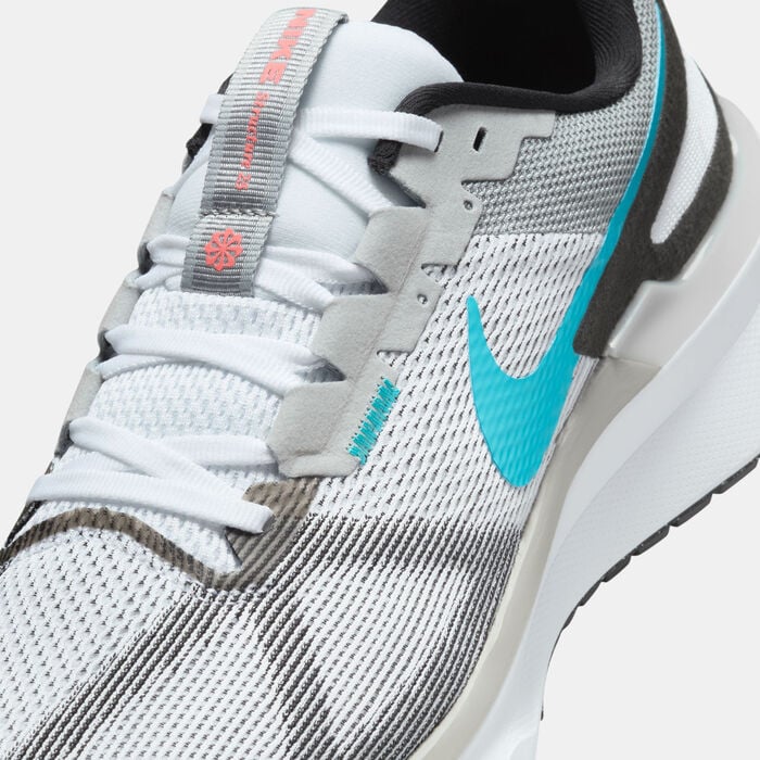 Nike Men's Structure 25 Road Running Shoes White Nike Men's Structure 25 Road Running Shoes White image number 4