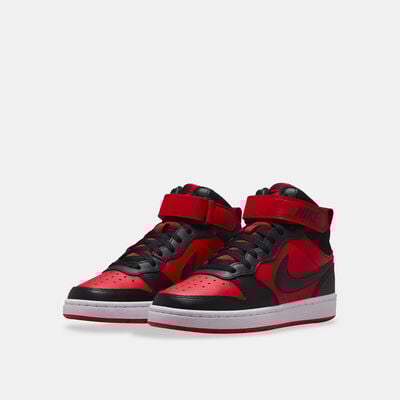 Nike Kids' Court Borough Mid 2 Shoes Red Nike Kids' Court Borough Mid 2 Shoes Red