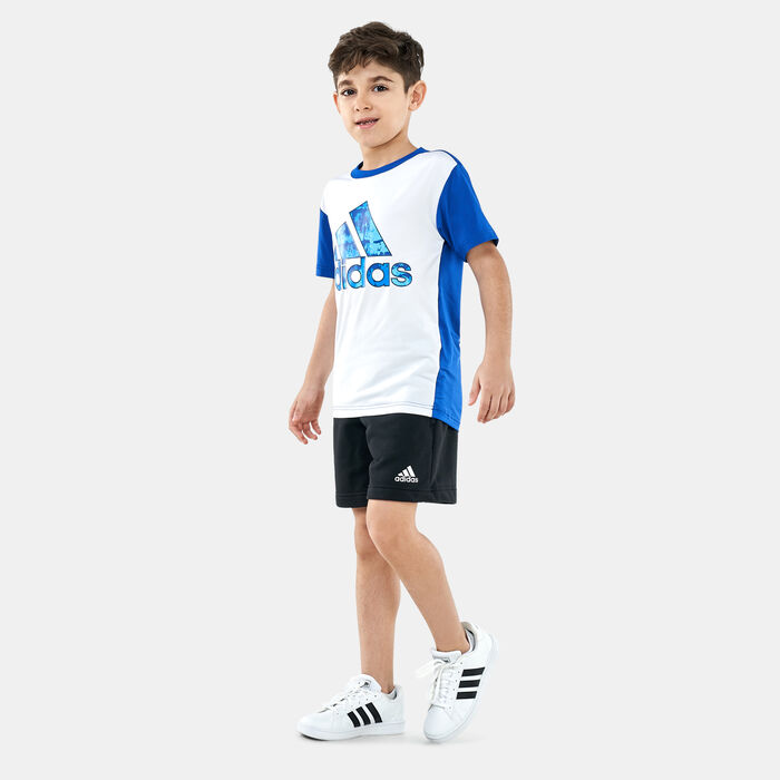 adidas Kids' Graphic T-Shirt White image number 2