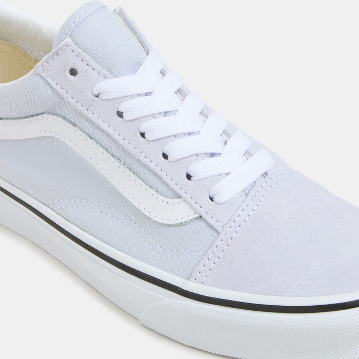 Vans Women's Old Skool Shoes Blue Vans Women's Old Skool Shoes Blue image number 3