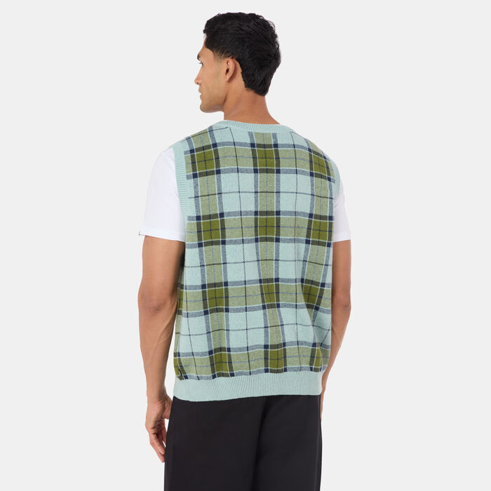 Vans Men's Almondwood Sweater Vest Grey image number 1