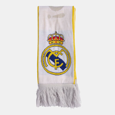 adidas Real Madrid Home Scarf White adidas Real Madrid Home Scarf White