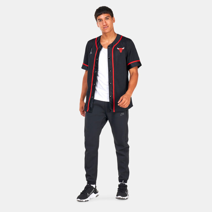 Jordan Men's Chicago Bulls Dri-FIT T-Shirt Black image number 2