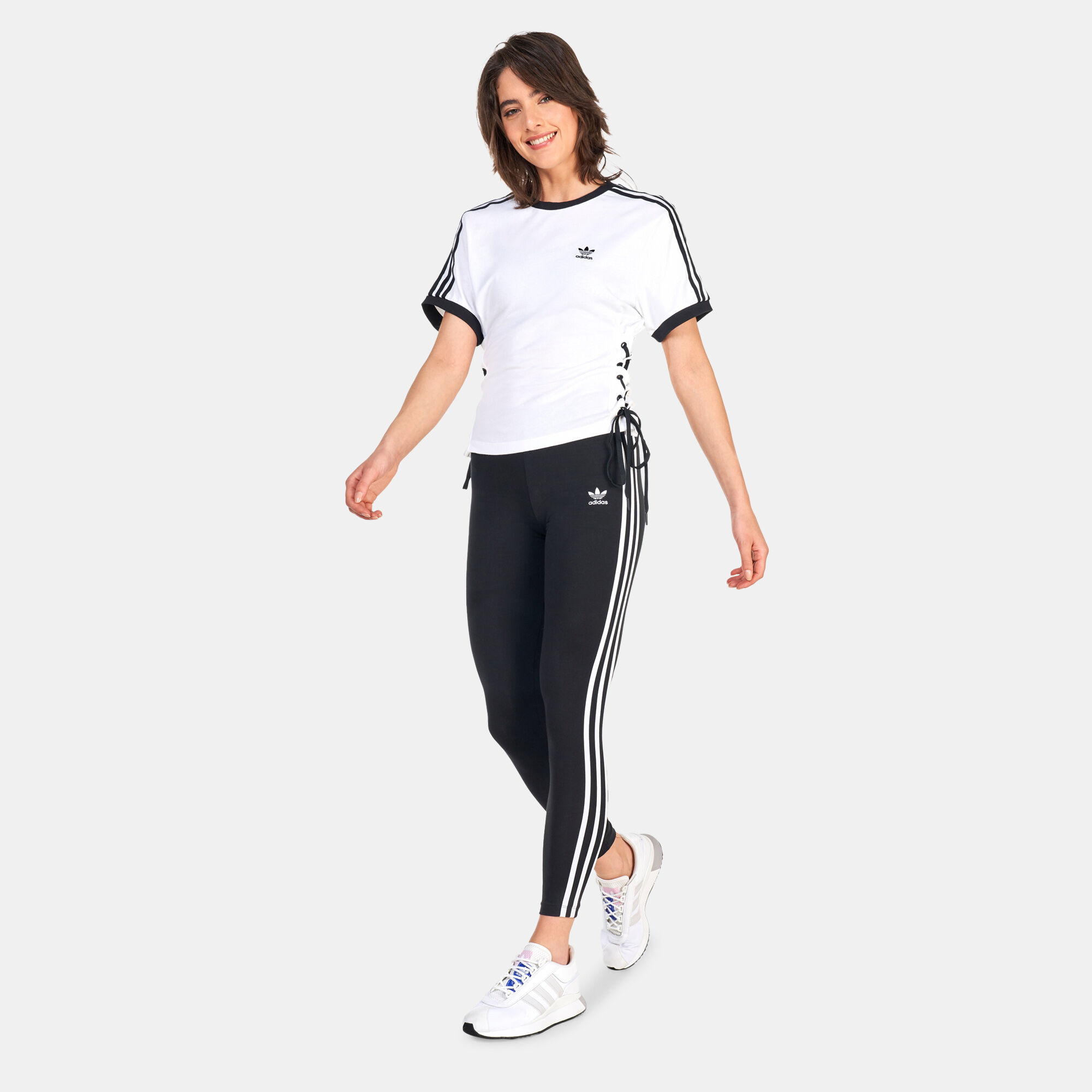 Buy adidas Women s Always Original Laced T Shirt White in KSA SSS