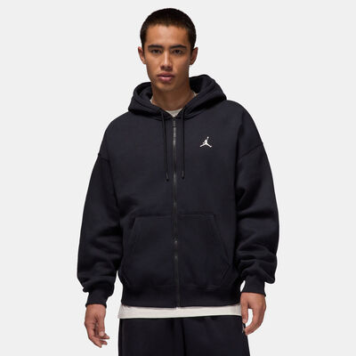Jordan Men's Brooklyn Fleece Full-Zip Hoodie Black Jordan Men's Brooklyn Fleece Full-Zip Hoodie Black