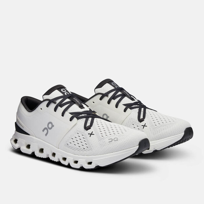 On Men's Cloud X 4 Training Shoes Grey On Men's Cloud X 4 Training Shoes Grey image number 1
