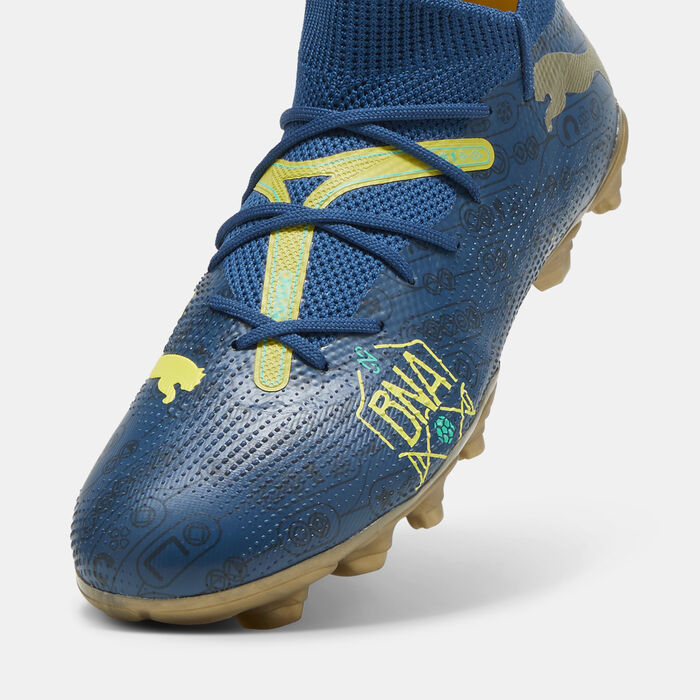 PUMA Kids' Future 7 Match BNA Multi-Ground Football Shoes yellow image number 5