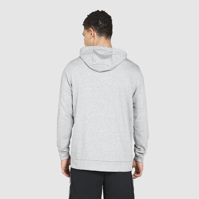 Nike Men's Dry Dri-FIT Fitness Full-Zip Hoodie Grey