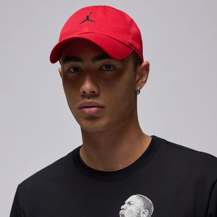 Jordan Club Unstructured Curved-Bill Cap Red Jordan Club Unstructured Curved-Bill Cap Red image number 0