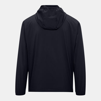 Sun and Sand Sports Men's Classic Shell Parka Jacket Blue