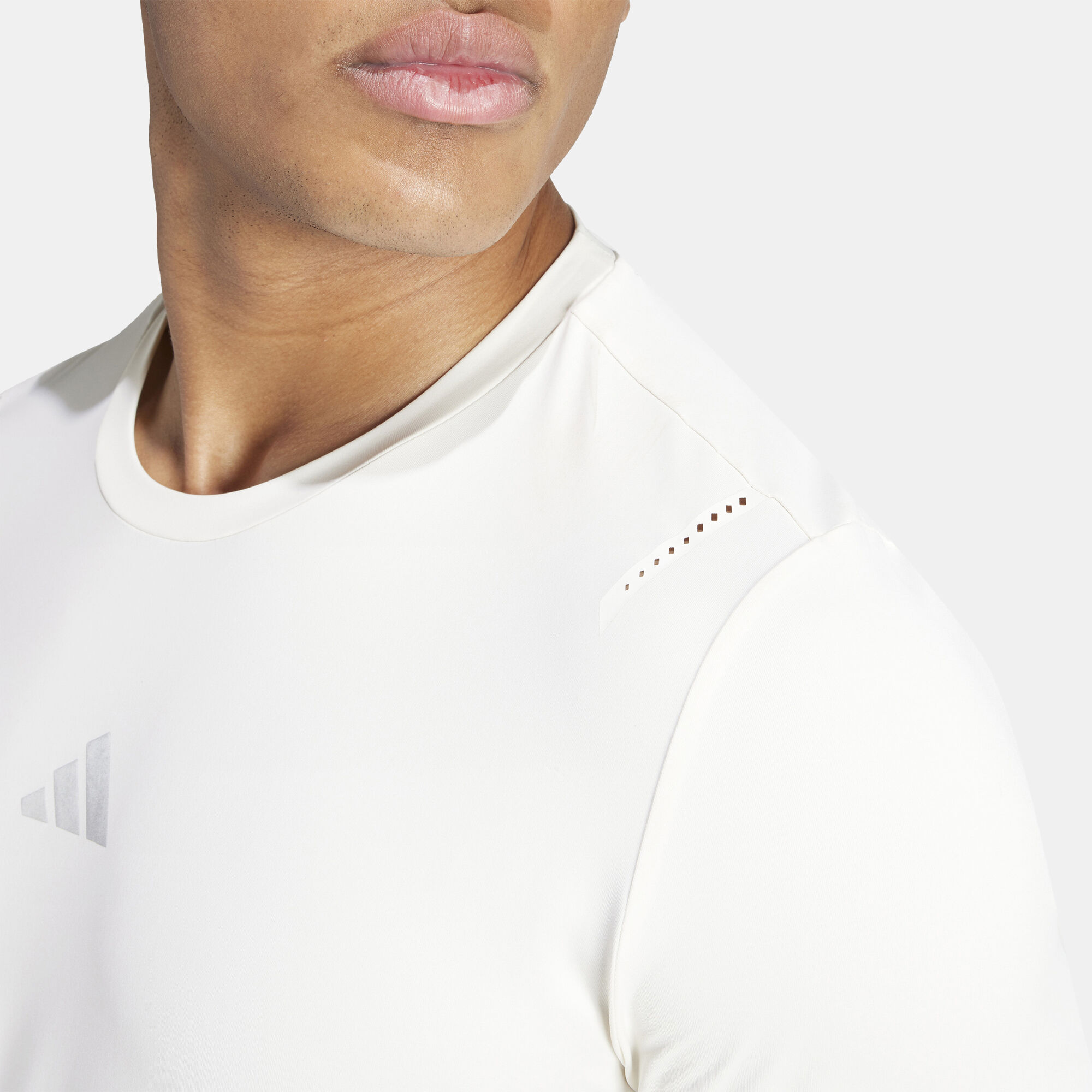 Shop adidas Men's Cool Feel Training T-Shirt White Online in
