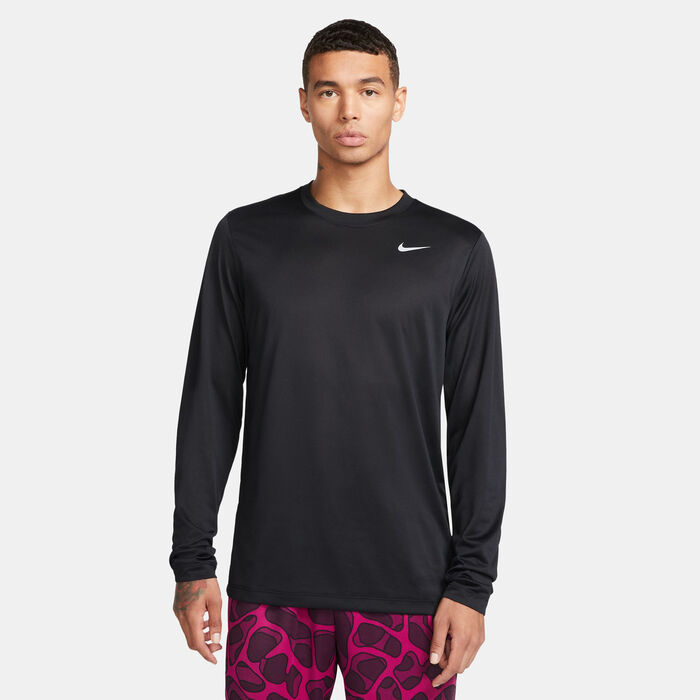 Nike Men's Dri-FIT Legend Training Top Black Nike Men's Dri-FIT Legend Training Top Black image number 0