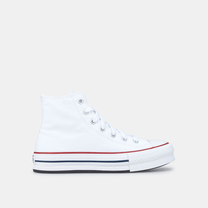 Converse Kids' Chuck Taylor All Star EVA Lift Hi Unisex Shoe White image number 0
