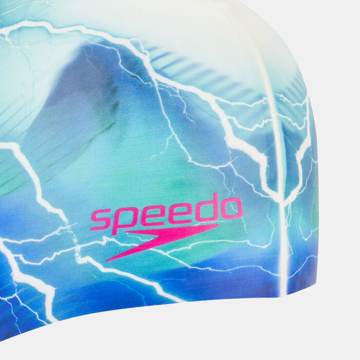 Speedo Digital Printed Cap Multi-Color Speedo Digital Printed Cap Multi-Color image number 2