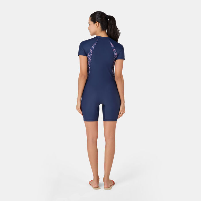 COEGA Womens SlimKini Swimsuit Blue image number 1