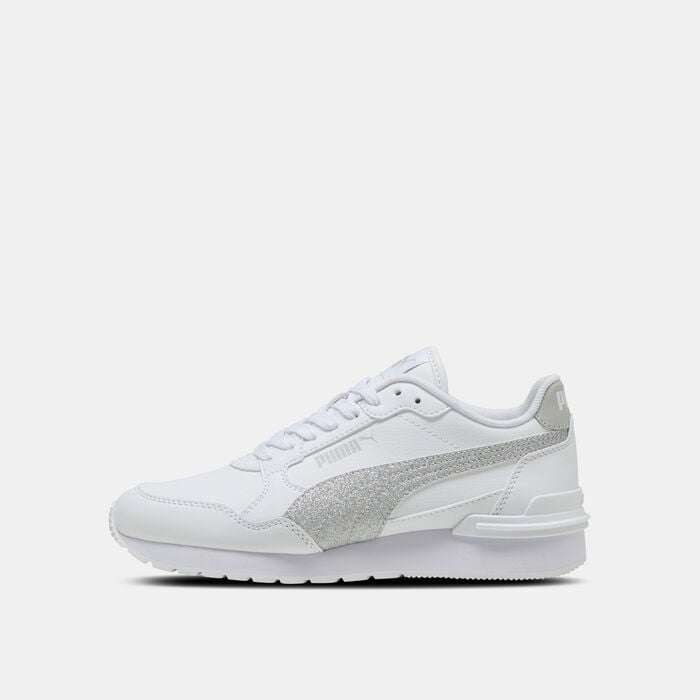 PUMA Kids' ST Runner v4 SL Shoes White PUMA Kids' ST Runner v4 SL Shoes White image number 0