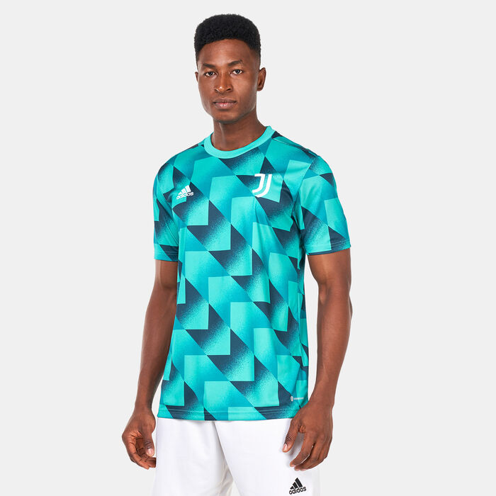 adidas Men's Juventus Pre-Match Jersey Green adidas Men's Juventus Pre-Match Jersey Green image number 0