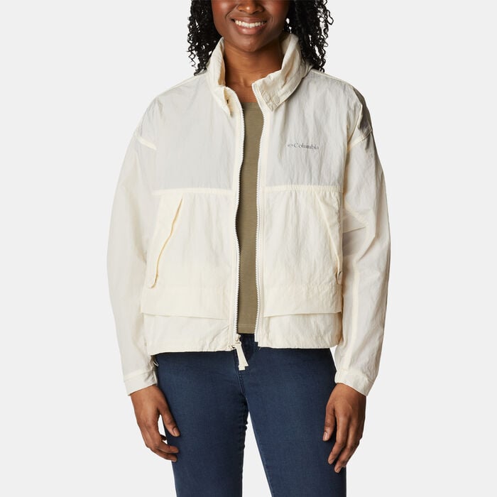 Columbia Women's Paracutie™ Windbreaker Jacket Beige Columbia Women's Paracutie™ Windbreaker Jacket Beige image number 0