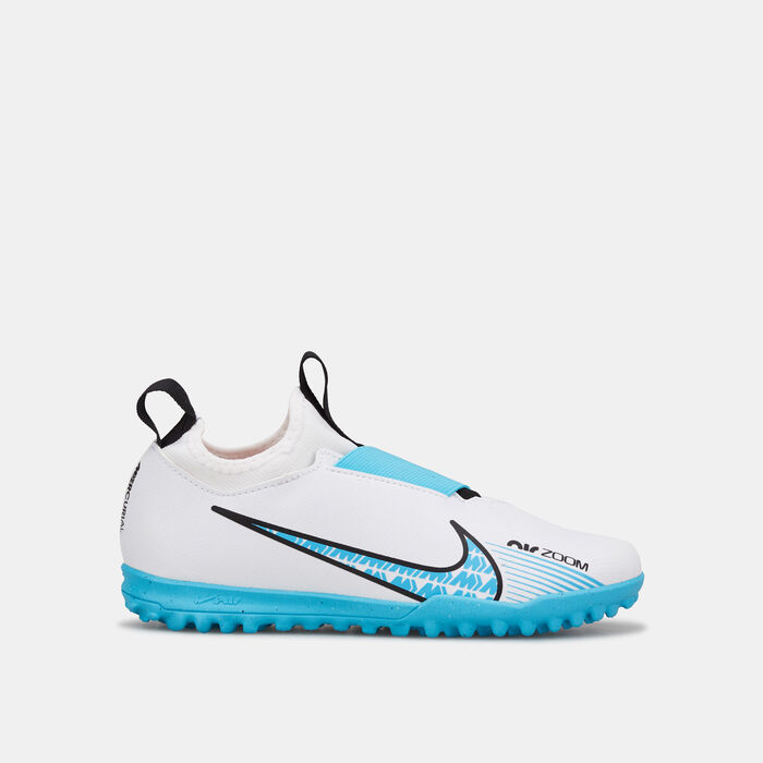 Nike Kids' Mercurial Vapor 15 Academy Turf Football Shoes (Younger and Older Kids) White image number 0