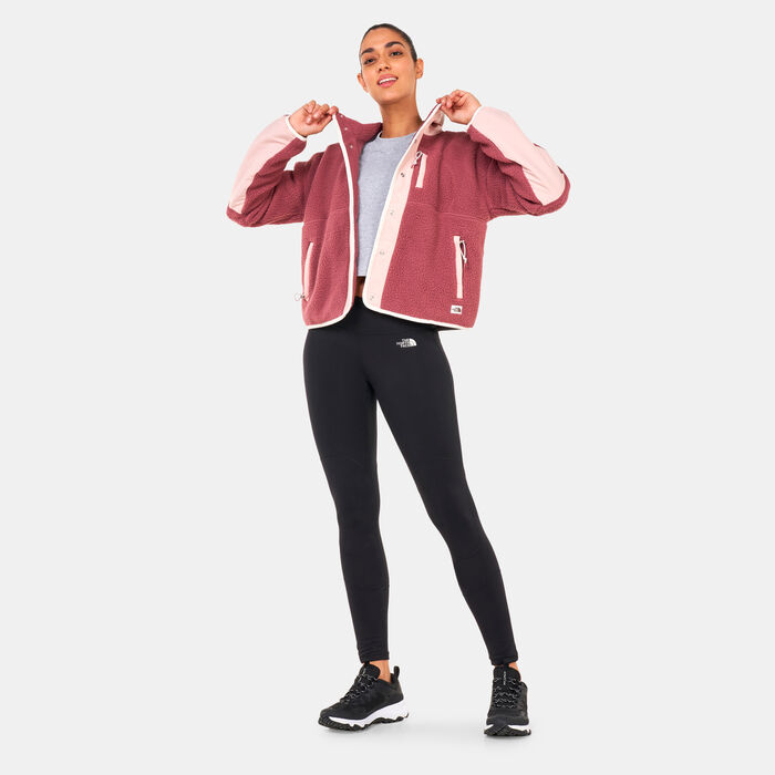 The North Face Women's Cragmont Fleece Jacket White The North Face Women's Cragmont Fleece Jacket White image number 2