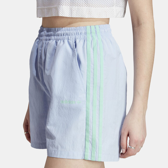 adidas Originals Women's Shorts Blue adidas Originals Women's Shorts Blue image number 3