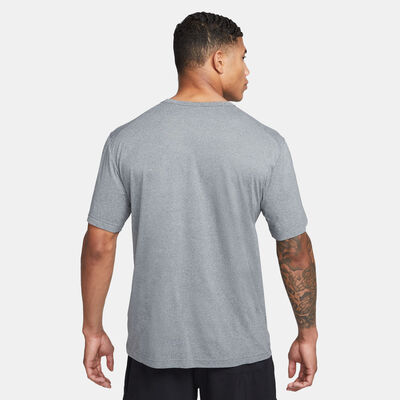 Nike Men's Dri-FIT Hyverse UV Training T-Shirt Grey