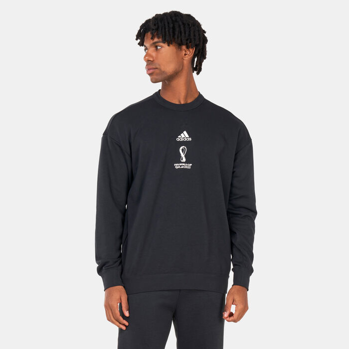 adidas Men's FIFA World Cup 2022™ Official Emblem Sweatshirt Black adidas Men's FIFA World Cup 2022™ Official Emblem Sweatshirt Black image number 0