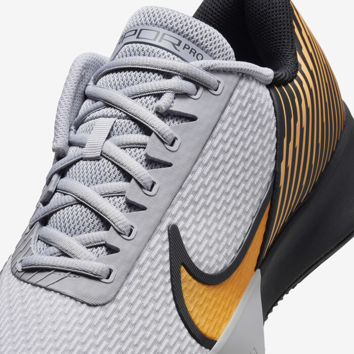 Nike Men's Court Air Zoom Vapor Pro 2 Clay Tennis Shoes Grey Nike Men's Court Air Zoom Vapor Pro 2 Clay Tennis Shoes Grey image number 6