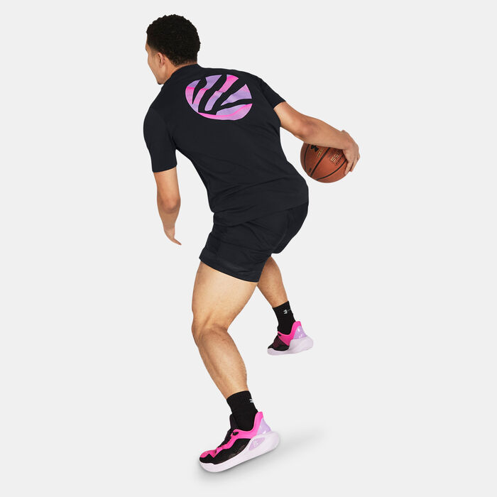 Under Armour Men's Curry Girl Dad T-Shirt Black Under Armour Men's Curry Girl Dad T-Shirt Black image number 2