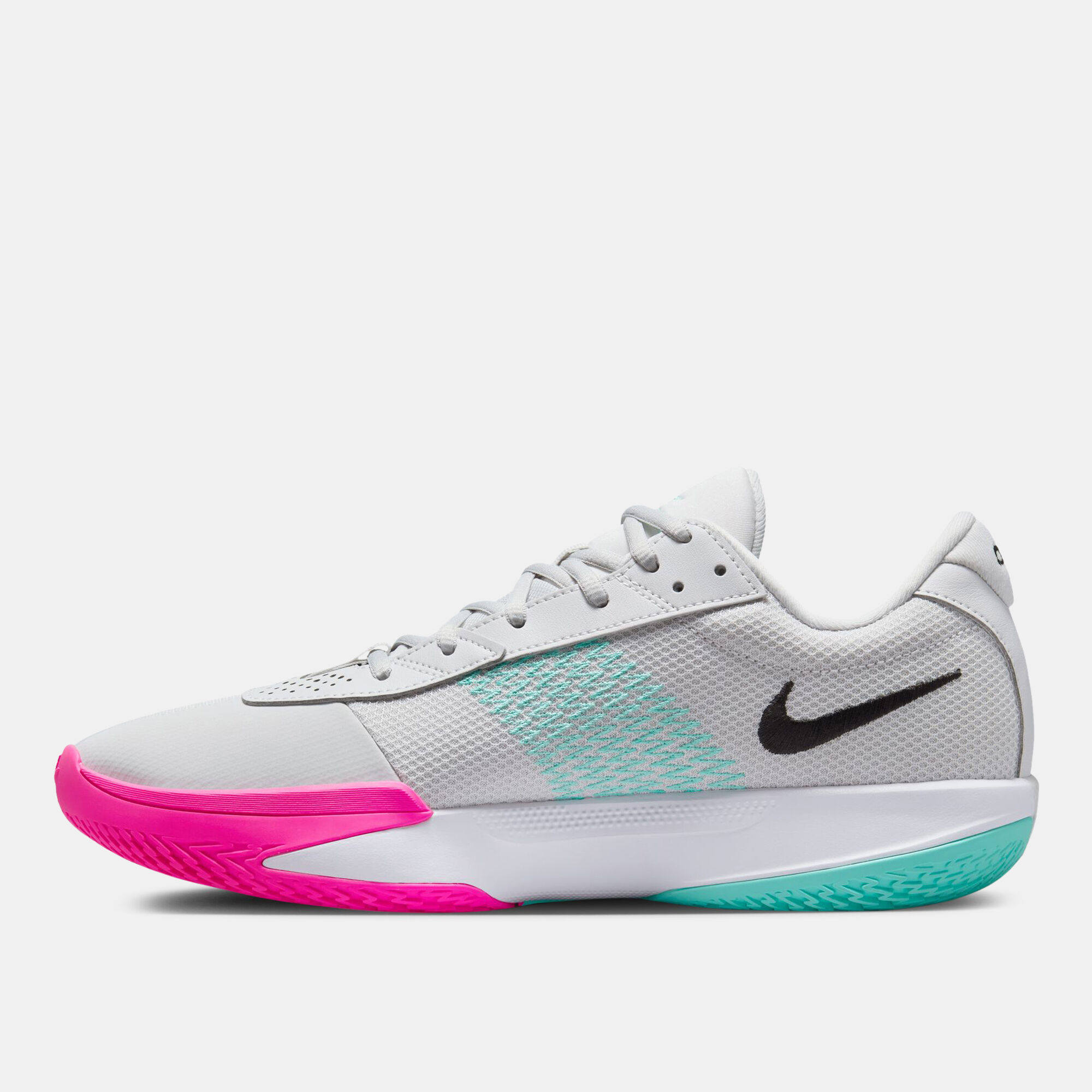 Shop Nike Men's G.T. Cut Academy Basketball Shoes Grey