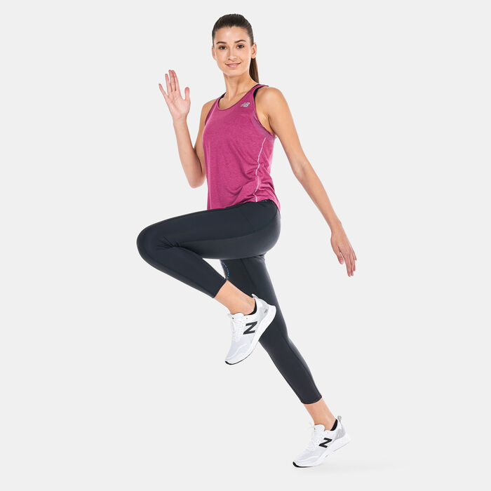 New Balance Women's Impact Run Tank Top Pink New Balance Women's Impact Run Tank Top Pink image number 2
