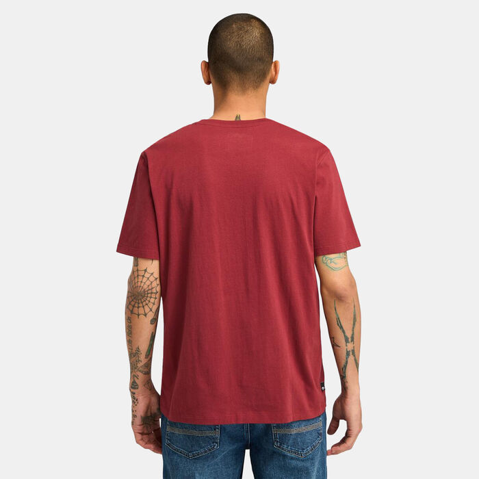 Timberland Men's Kennebec River Tree Logo T-Shirt Red Timberland Men's Kennebec River Tree Logo T-Shirt Red image number 1