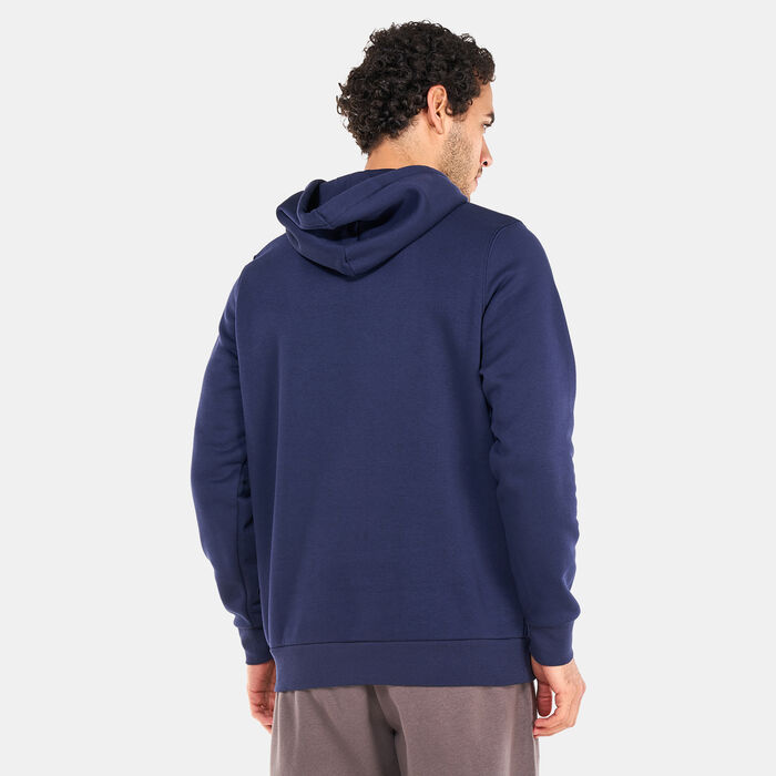 Under Armour Men's UA Essential Fleece Hoodie Blue Under Armour Men's UA Essential Fleece Hoodie Blue image number 1