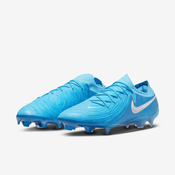 Nike Men's Phantom GX 2 Elite Firm Ground Football Shoes Blue Nike Men's Phantom GX 2 Elite Firm Ground Football Shoes Blue image number 4