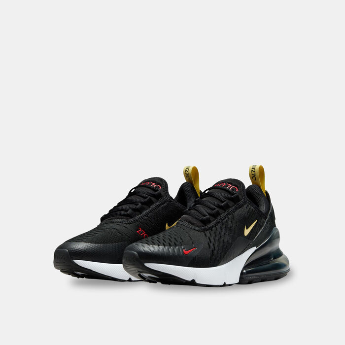 Nike Kids' Air Max 270 Shoes Black Nike Kids' Air Max 270 Shoes Black image number 1
