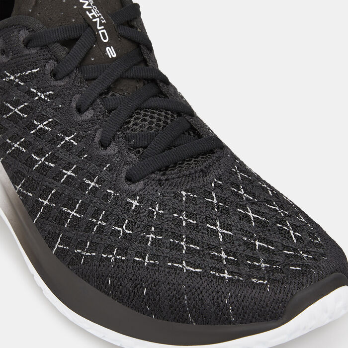 Under Armour Women's UA Flow Velociti Wind 2 Running Shoe Black Under Armour Women's UA Flow Velociti Wind 2 Running Shoe Black image number 5