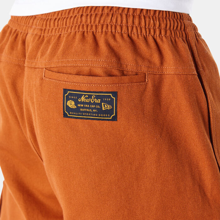 New Era Men's Logo Cargo Pants Brown New Era Men's Logo Cargo Pants Brown image number 3